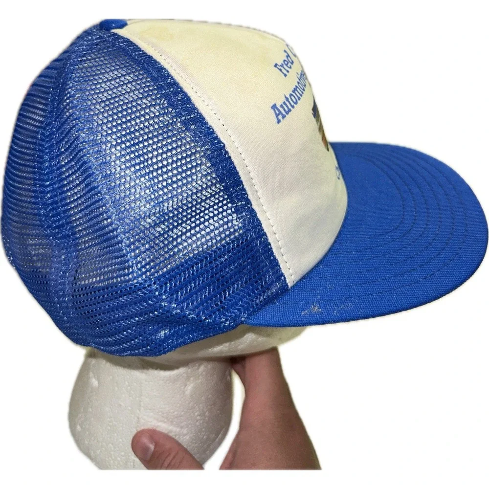 Fred Cioffi's Automotive Service, Inc. Cherry Hill NJ Race Car Hat‎ Vintage Cap